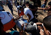 زخمی شدن یک فلسطینی به ضرب گلوله نظامیان صهیونیست