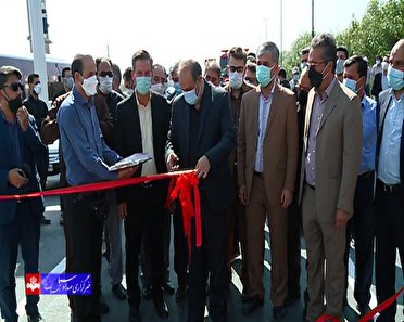 افتتاح پل روگذر میدان مقاومت اراک
