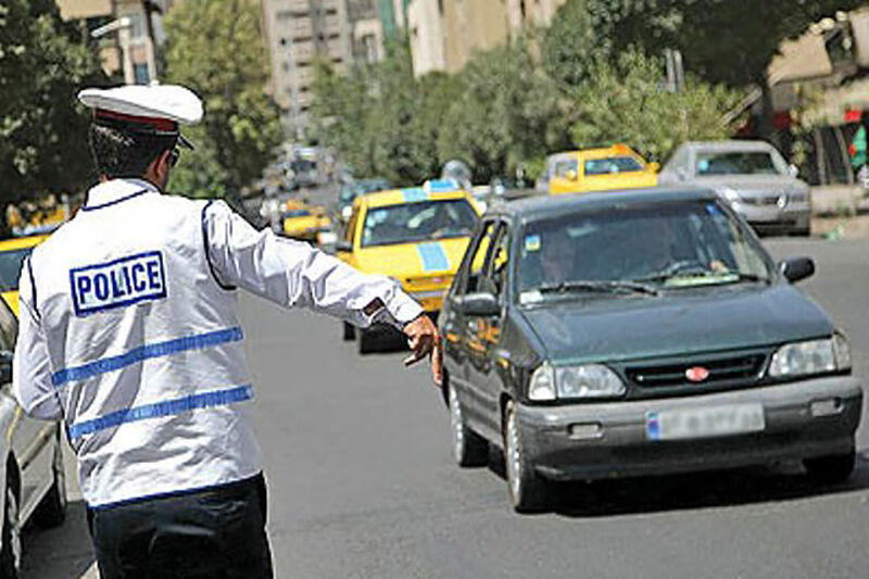 جریمه ۸۳۳ دستگاه خودرو در ترددهای درون شهری کرمانشاه