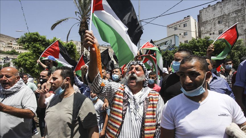 مردم فلسطین خواستار تداوم تلاش برای استیفای حقوقشان