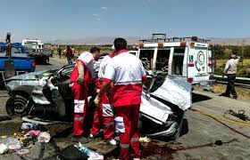 مصدومیت هفت نفر دریک حادثه رانندگی