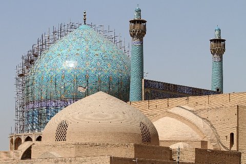 مرمت گنبد مسجد امام زیر ذره بین کارشناسان میراث فرهنگی