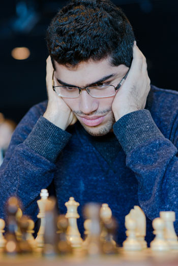 حضور پویا ایدنی در مسابقات بین المللی شطرنج امارات