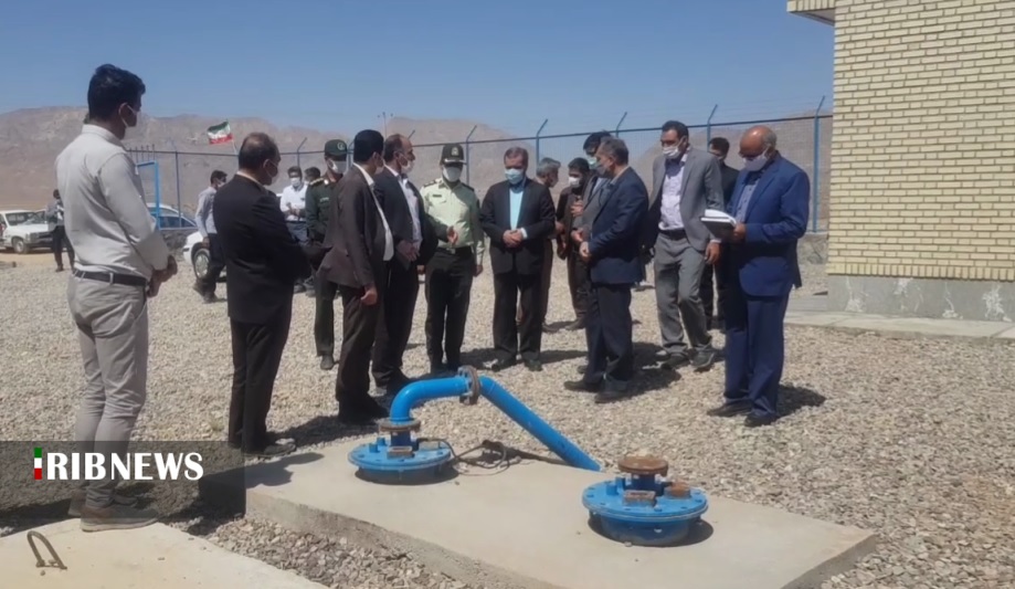 افتتاح پروژه آبرسانی به روستای ماهمیران خوسف