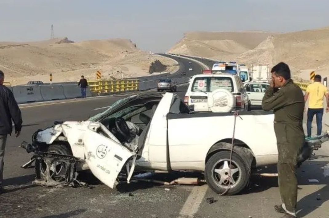 دو کشته در واژگونی خودرو در آزادراه تبریز - سهند