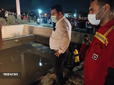 ­۳نفر در کانال انتقال آب قاسم آباد ورامین غرق شدند