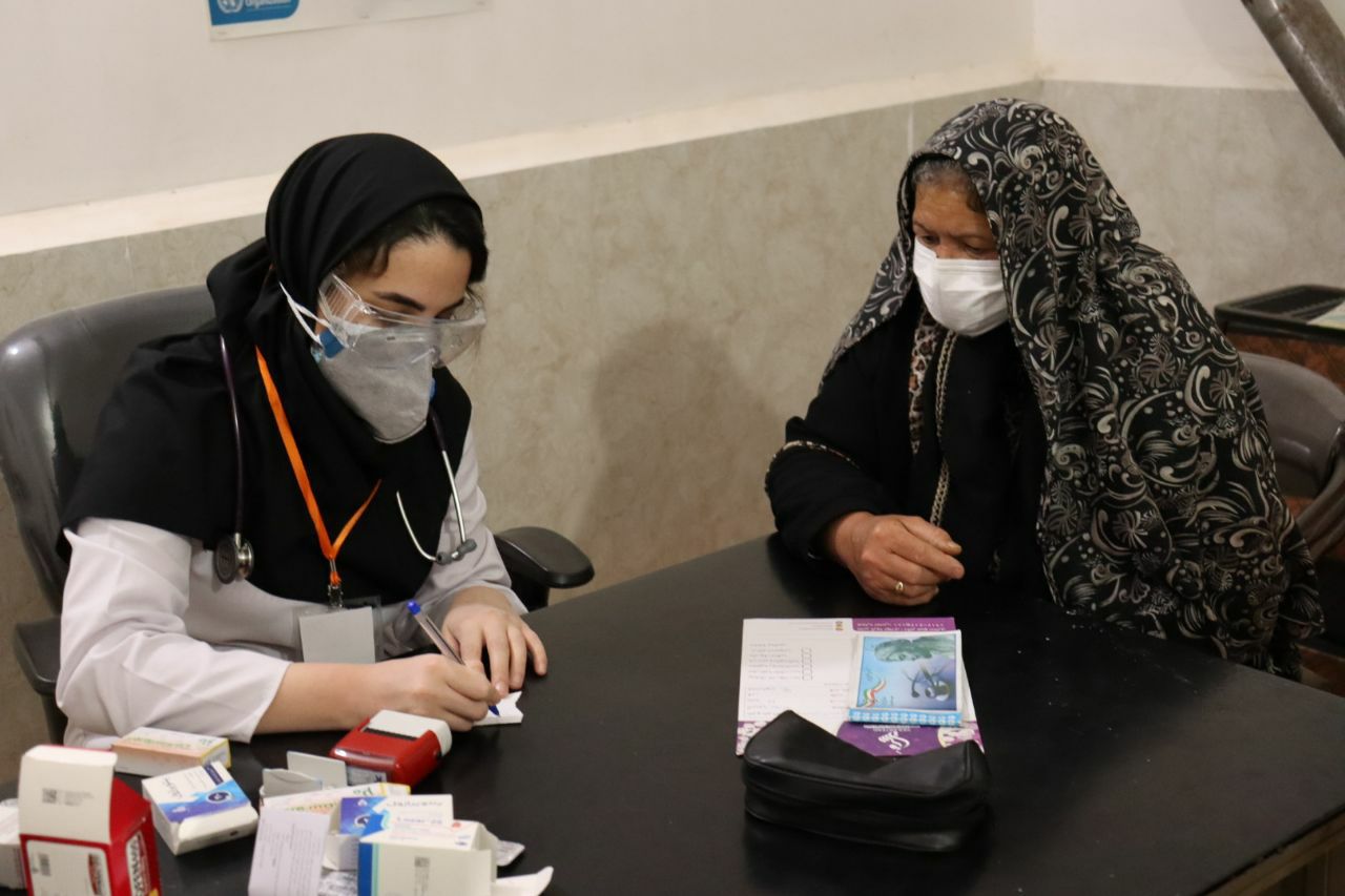 خدمات رایگان بسیج جامعه پزشکی تهران در کدکن