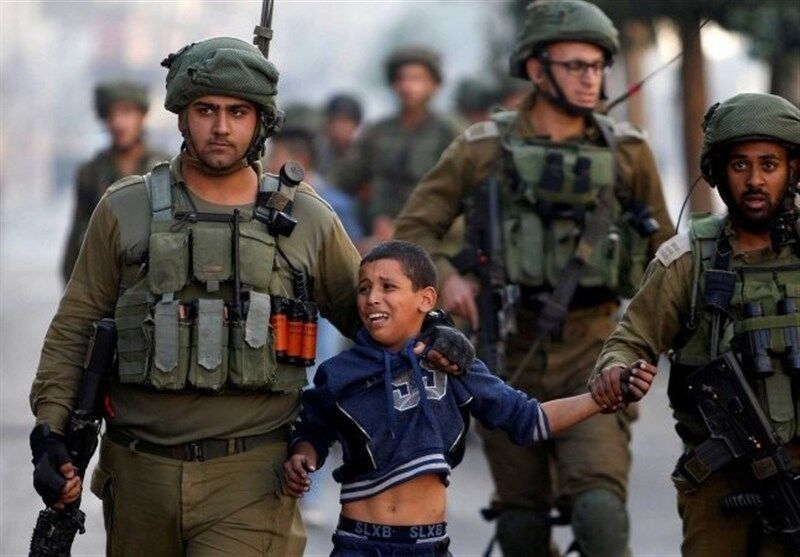 بازداشت ده‌ها نوجوان فلسطینی بدست نظامیان صهیونیست
