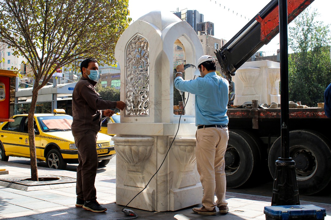 خدمات دهی شهرداری مشهد به زائران رضوی