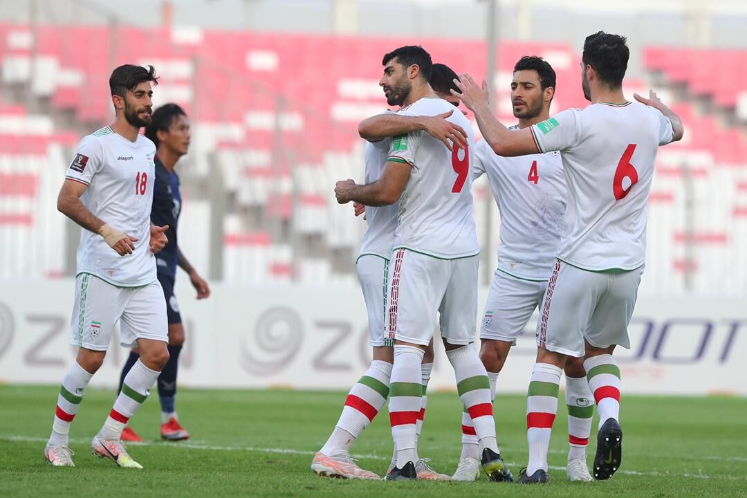 بازگشت تیم ملی فوتبال به تهران پس از صدرنشینی