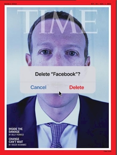 واکنش مجله تایم به اختلال مجدد در فیس بوک