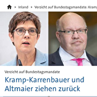 کناره گیری دو وزیر آلمانی از عضویت در پارلمان