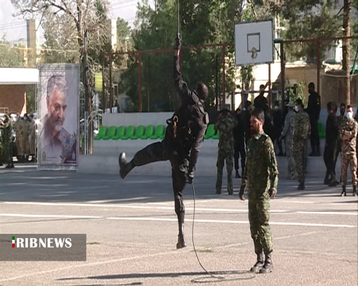 نمایش اقتدار رزمایش نیروی انتظامی در کرمان