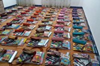 توزیع بسته های آموزشی در ماکو وپلدشت