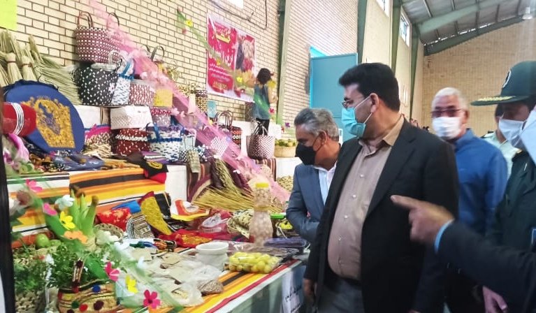 راه اندازی بازارچه صنایع دستی و محصولات خانگی در حاجی آباد