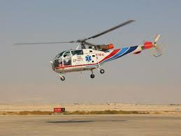 پرواز بالگرد اورژانس شیراز برای نجات جان کودک جهرمی