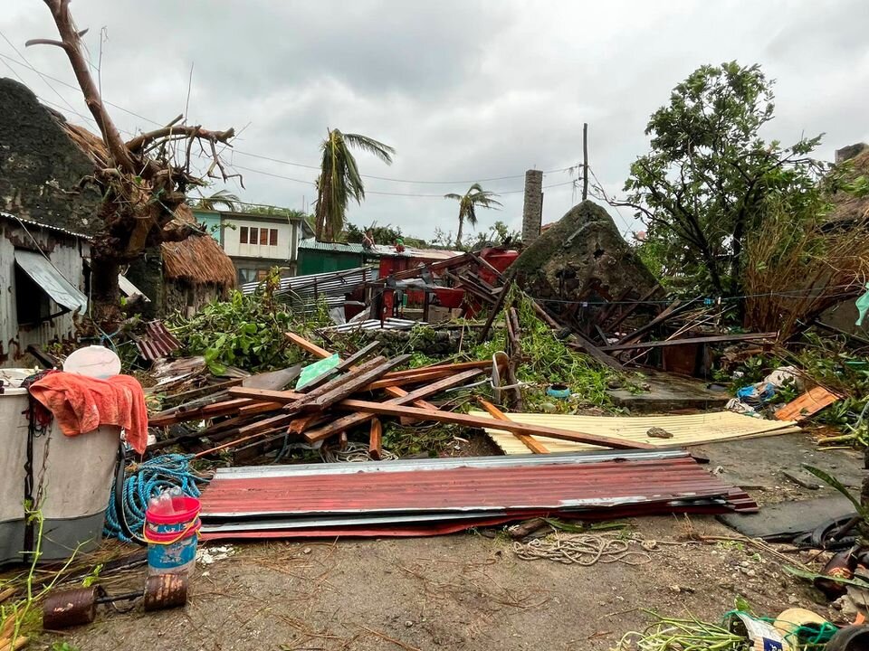 طوفان در فیلیپین با ۹ کشته و ۱۱ ناپدید