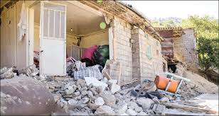 بازسازی منازل آسیب دیده از زلزله در اندیکا