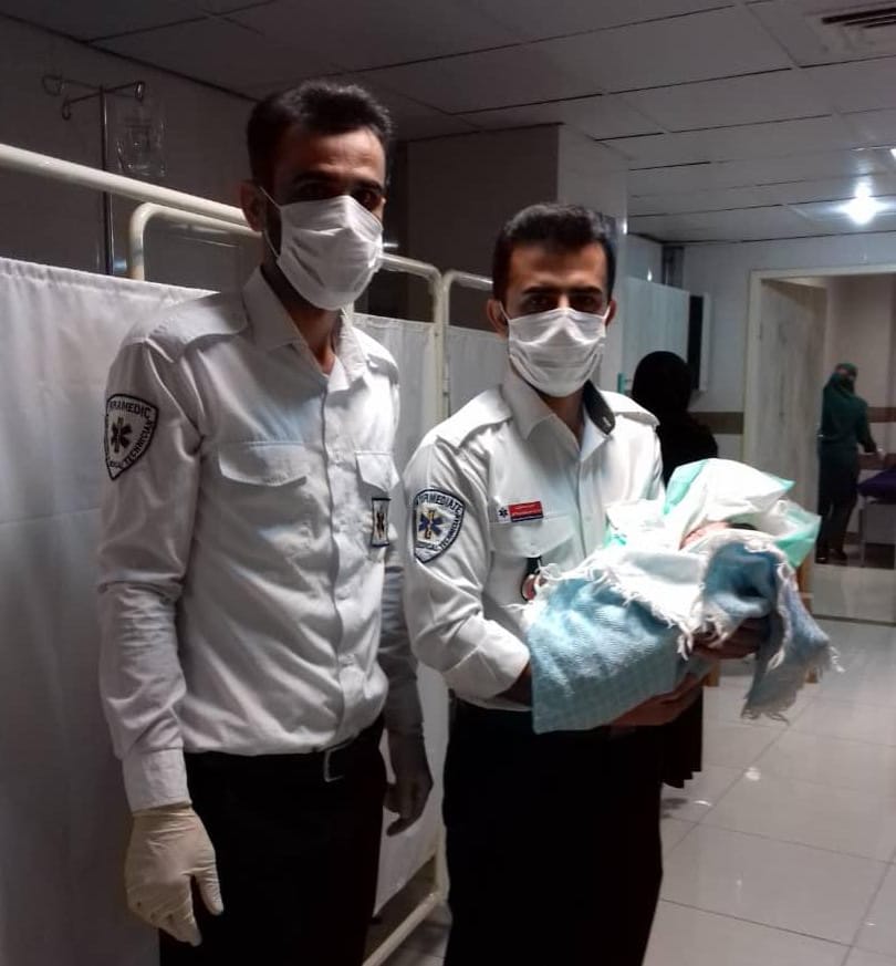 تولد نوزاد عجول در آمبولانس اورژانس دزفول