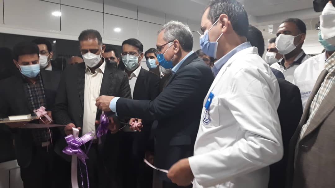افتتاح مرکز پرتو درمانی شهرستان گراش