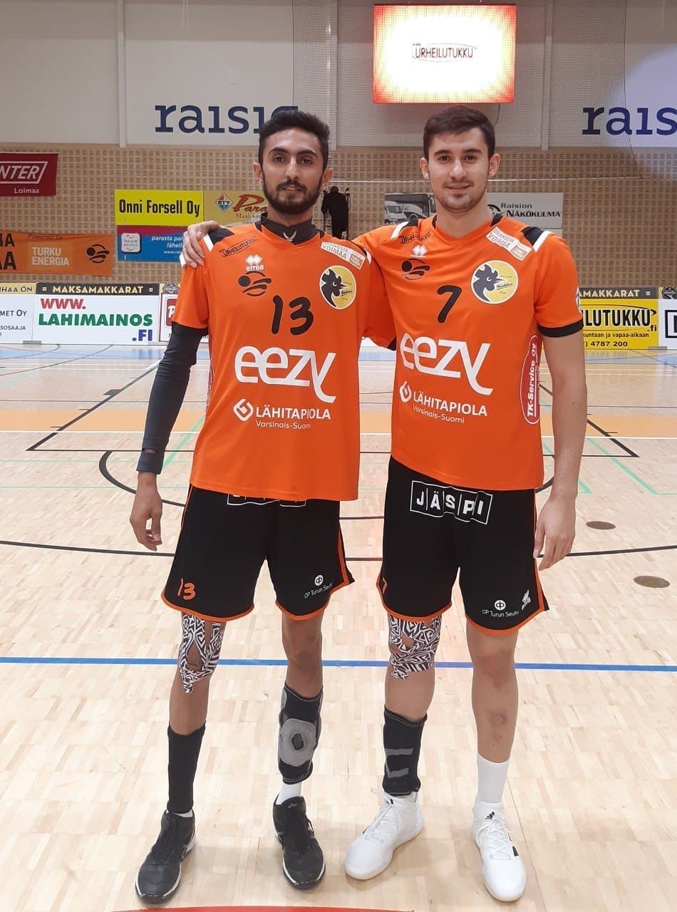 درخشش دو بازیکن ایرانی در لیگ برتر والیبال فنلاند
