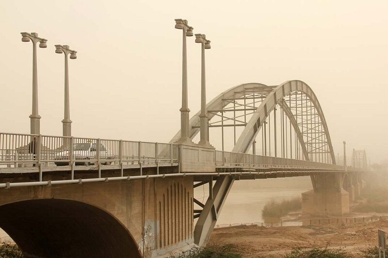 آسمان خوزستان غبارآلود می شود