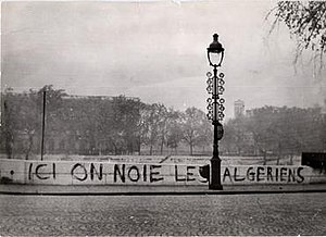 فرانسه مسئولیت کشتار اکتبر ۱۹۶۱ را پذیرفت