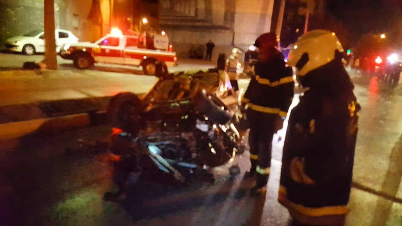 یک کشته و یک مصدوم حادثه رانندگی در اصفهان