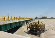 لایروبی پل های  محورهای خوزستان
