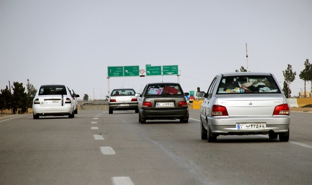 ترافیک روان در جاده‌های استان سمنان