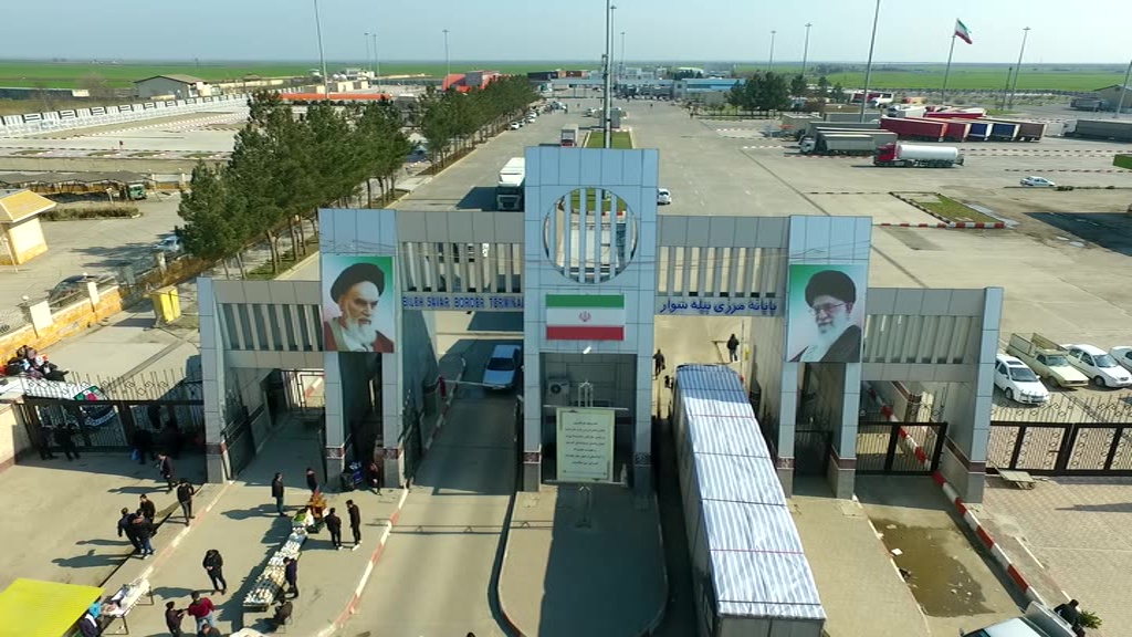 صادرات ۲۲۶ هزارتن کالای ایرانی از پایانه مرزی بیله سوار