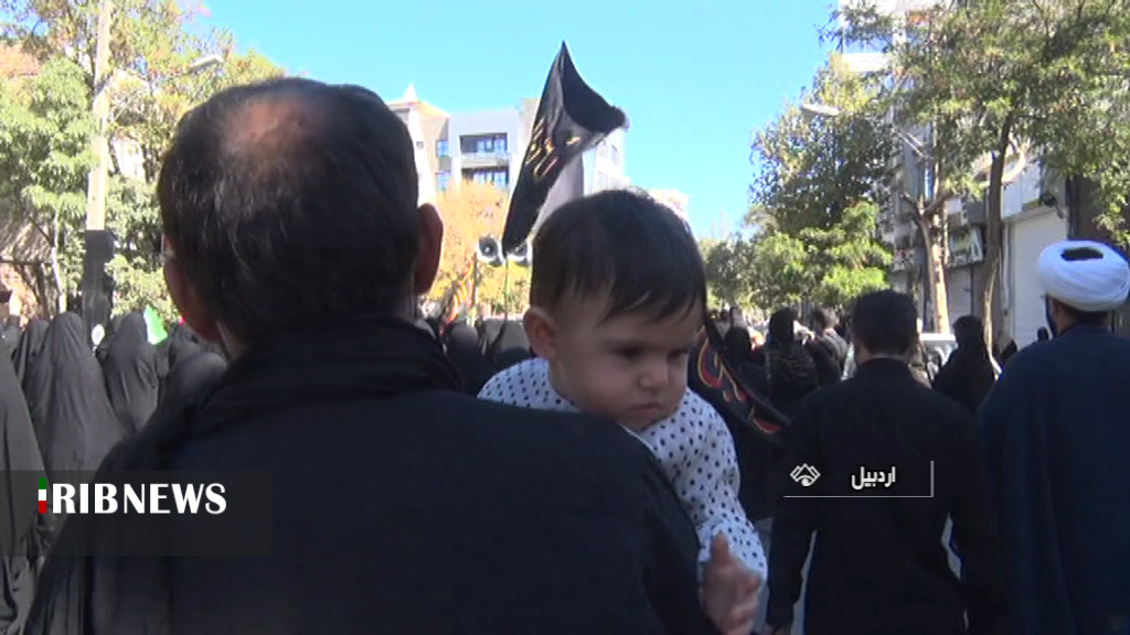 پیاده روی جاماندگان اربعین حسینی در اردبیل