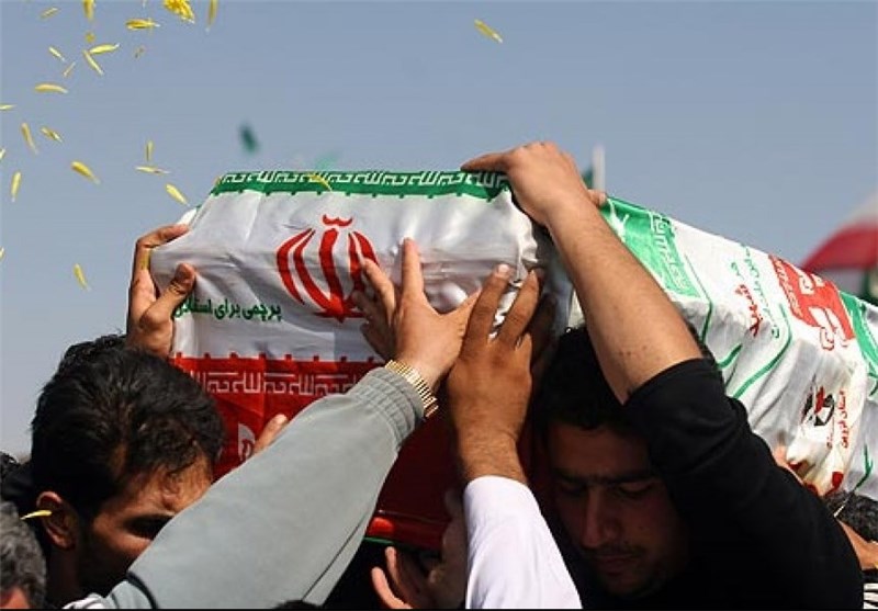 تشییع شهید مدافع امنیت در رودان