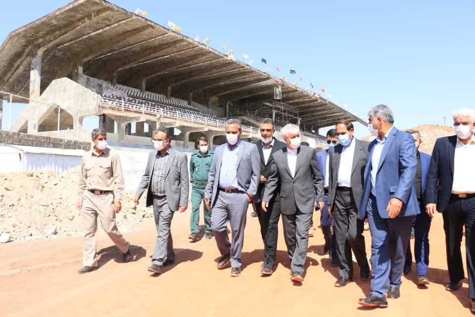 ورود وزیر ورزش وجوانان به رفسنجان
