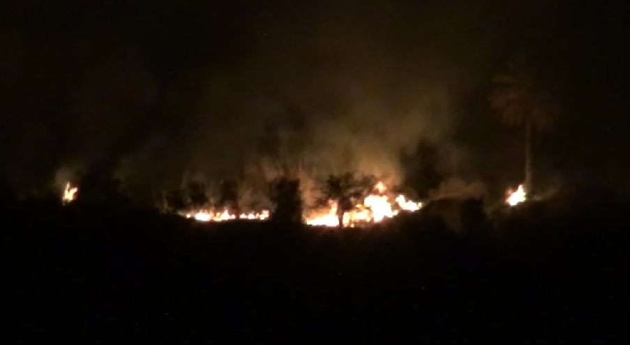 مهار آتش سوزی در مراتع سندرک