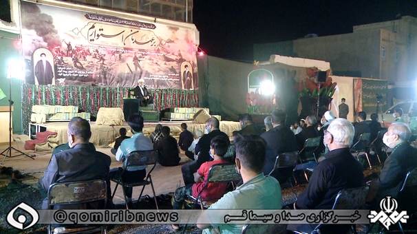 تکریم مقام شامخ ایثار و شهادت در یادواره شهدای محله شهیدان فاطمی