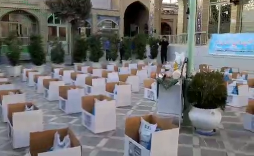 توزیع ده‌ها بسته حمایتی در قزوین