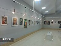 برپایی نمایشگاه  نقاشی در نگار خانه حوزه هنری ارومیه