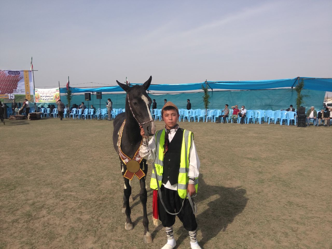پانزدهیمن جشنواره ملی زیبایی اسب اصیل ترکمن در گلستان