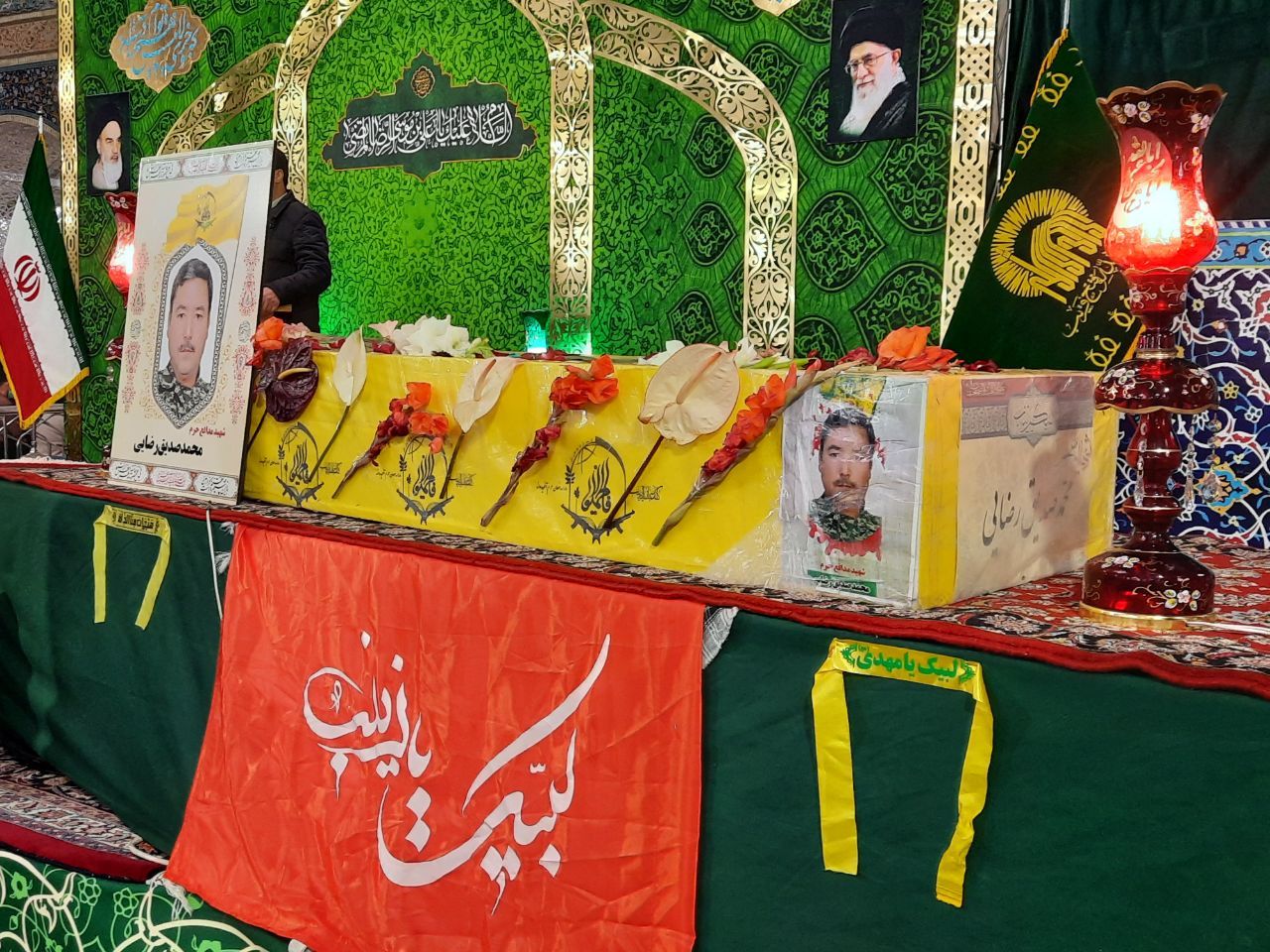 برگزاری مراسم تشییع وداع با پیکر شهید مدافع حرم در بارگاه منور رضوی