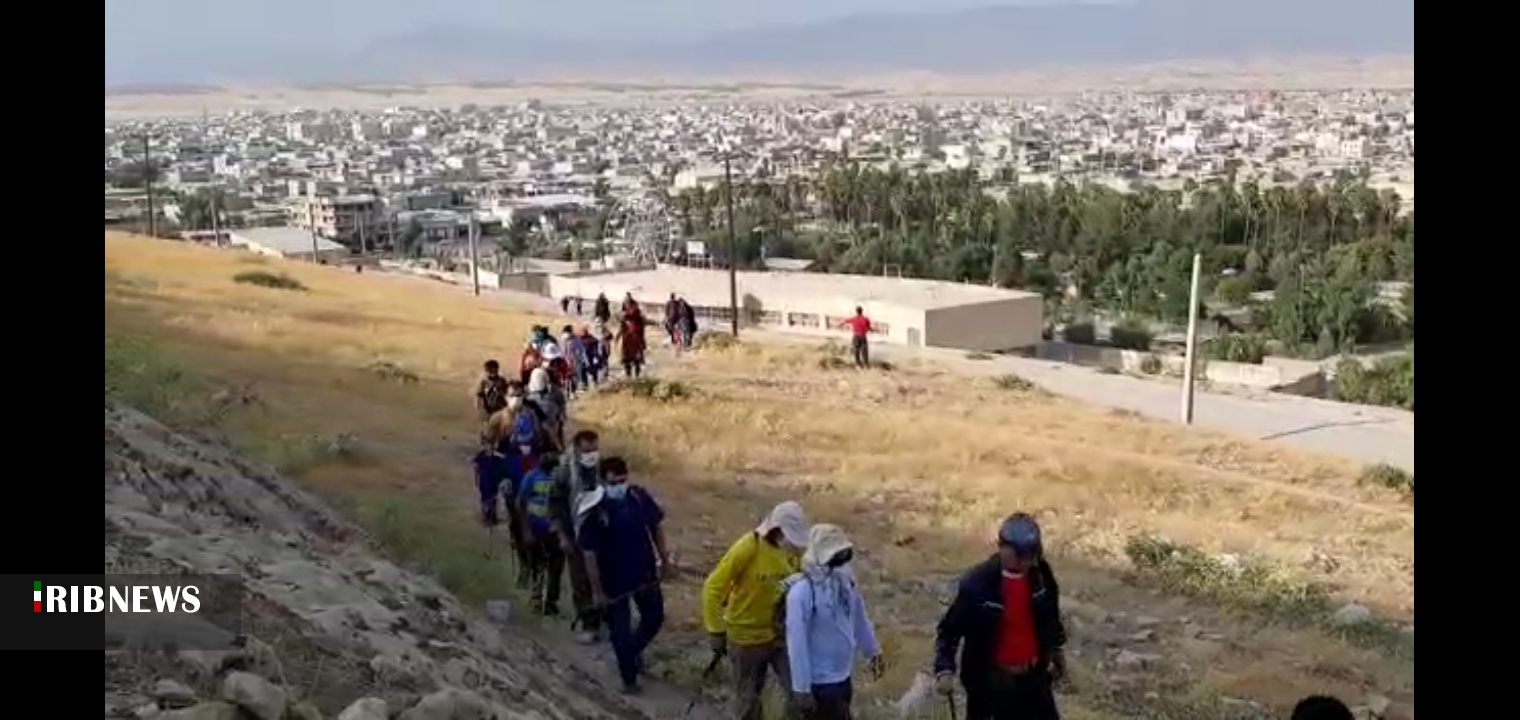 برگزاری همایش پیاده روی خانواده در دهدشت