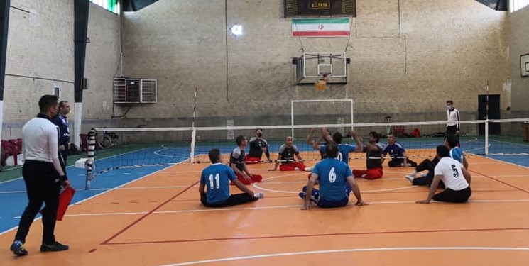 تیم والیبال نشسته کرمانشاه در لیگ دسته یک به مصاف رقیبان می‌رود