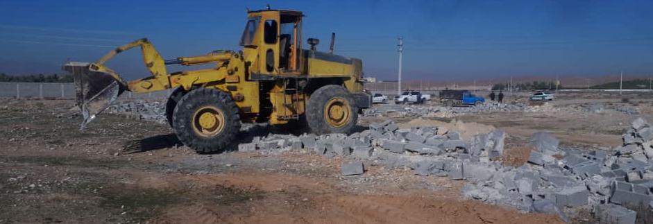 تداوم تخریب ساخت و ساز‌های غیر مجاز در اراضی کشاورزی مرودشت