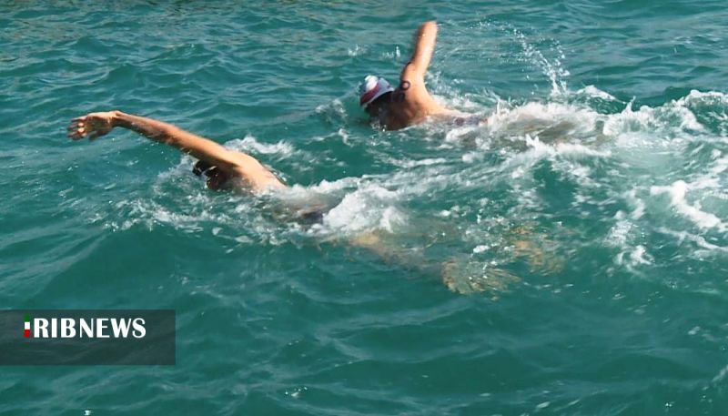 نتایج مسابقات شنای آب‌های آزاد در کیش