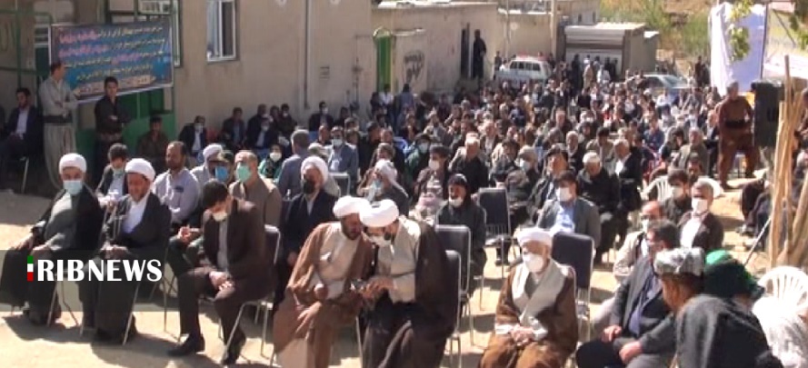 برگزاری همایش سادات نبوی در روستای پارسانیان سقز