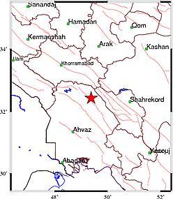 وقوع سه زمین لرزه در شمال خوزستان