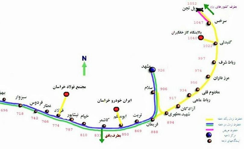 رفع انسداد مسیر ریلی مشهد - سرخس