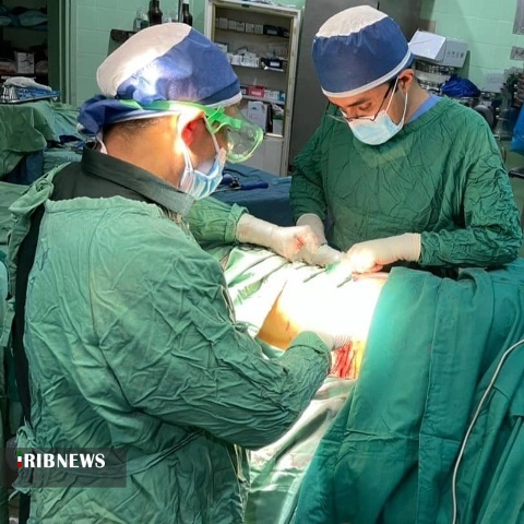 جراحی دیسک کمر از طریق قفسه سینه در بیمارستان دهدشت