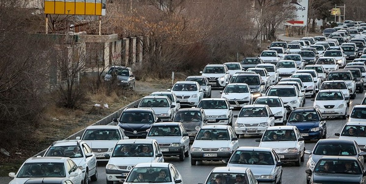 ترافیک سنگین در معابر بزرگراهی و اصلی تهران