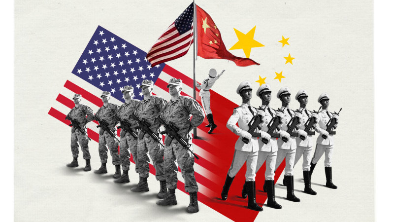 آمریکا با چین در رقابت نیست، در جنگ است
